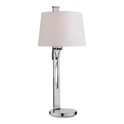 Riviera Buffet Lamp in Polished Nickel
