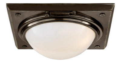 Wainscott Large Flush Mount - Bronze