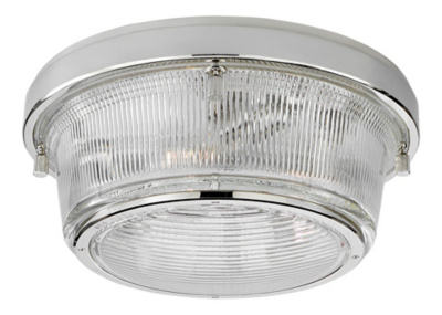 Grant Large Flush Mount - Polished Nickel