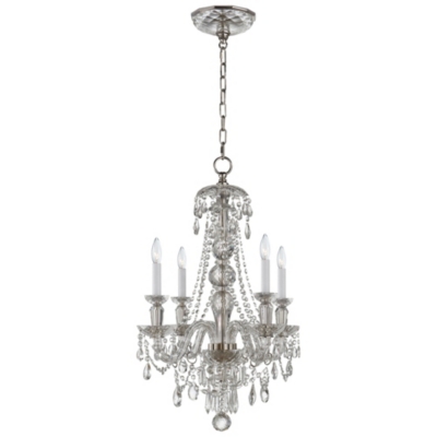 Daniela Four-Light Chandelier in Crystal