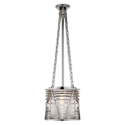 Chatham Small Pendant in Polished Nickel