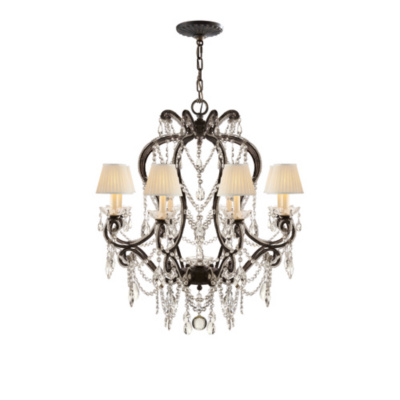 Adrianna Small Chandelier in Antique Gild