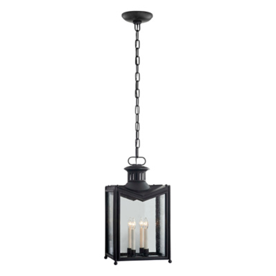 Mills Medium Hanging Lantern in Aged Iron