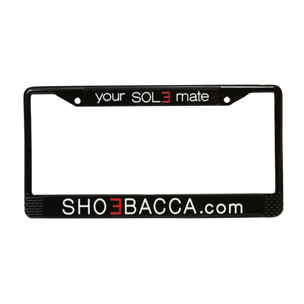 SHOEBACCA License Plate Frame License Plate Frames Gear - Unisex - ShoeBacca.com