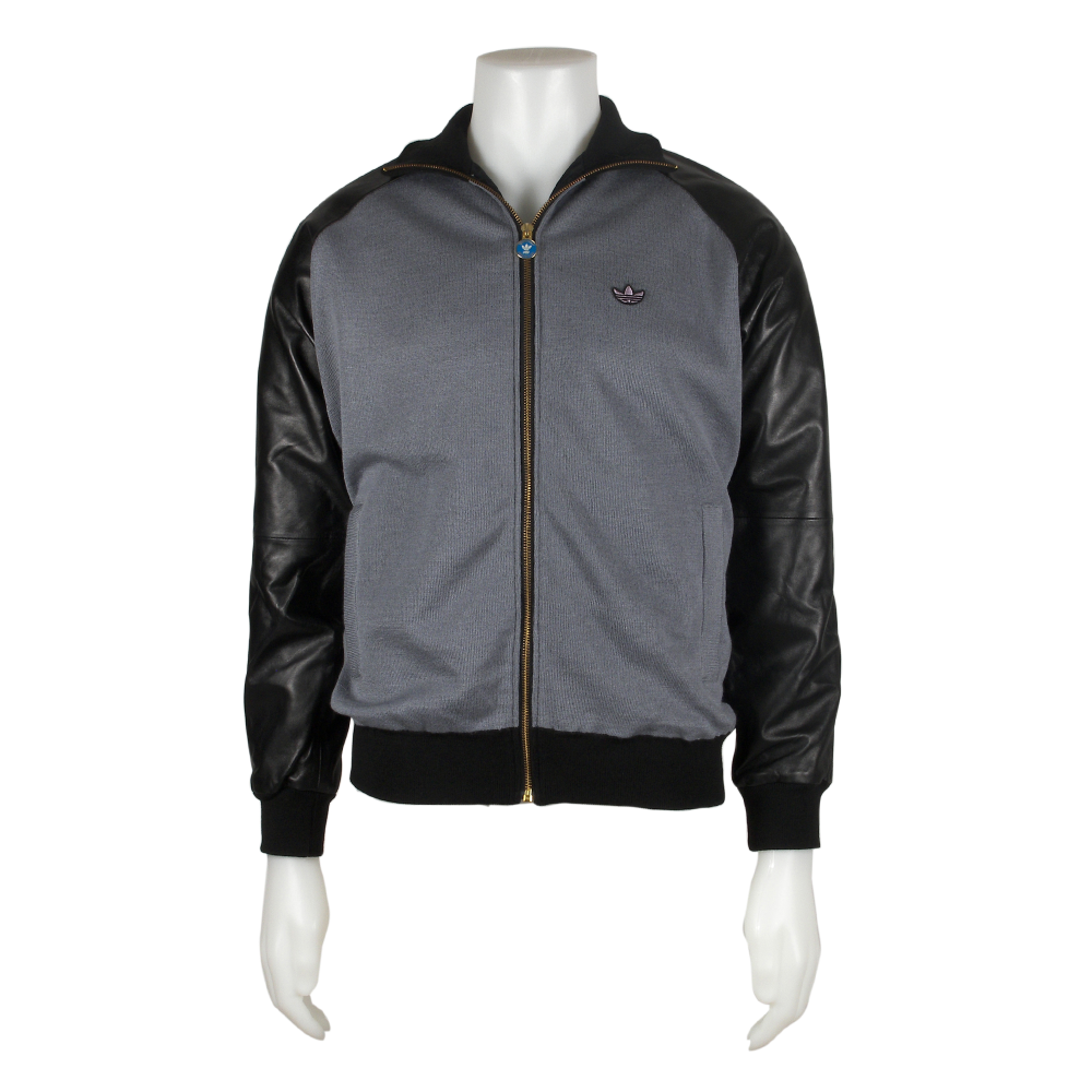 adidas Freizeit Leather Track Top Outerwear Apparel - Men - ShoeBacca.com