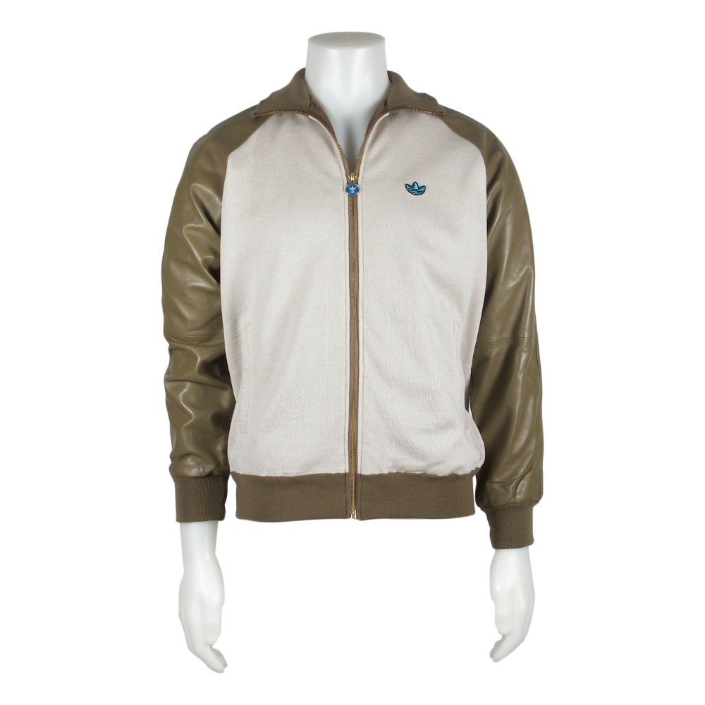 adidas Freizeit Leather Track Top Outerwear Apparel - Men - ShoeBacca.com