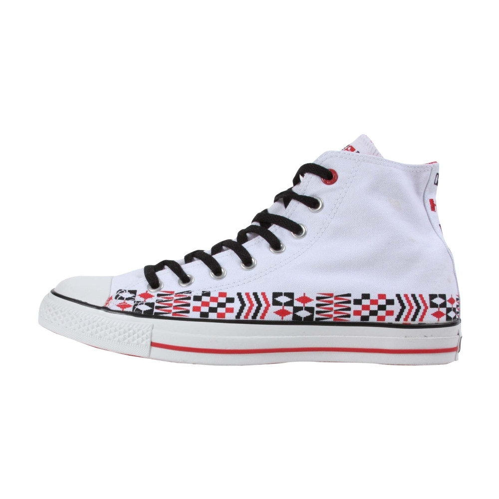 Converse (PRODUCT) Red Chuck Taylor All Star 100 Wheels Hi Retro Shoes - Unisex - ShoeBacca.com