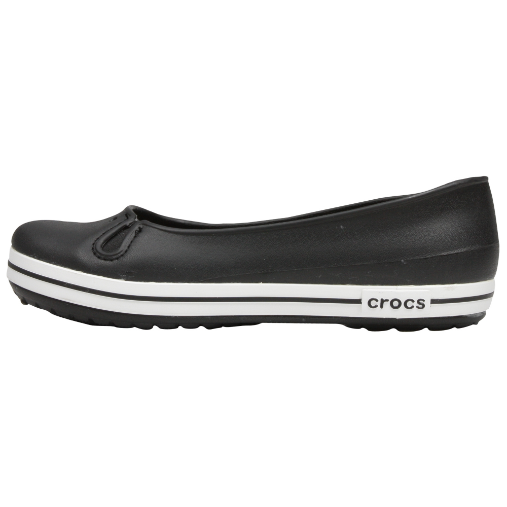 Crocs Crocband Flat Womens Flats Shoe - Women - ShoeBacca.com