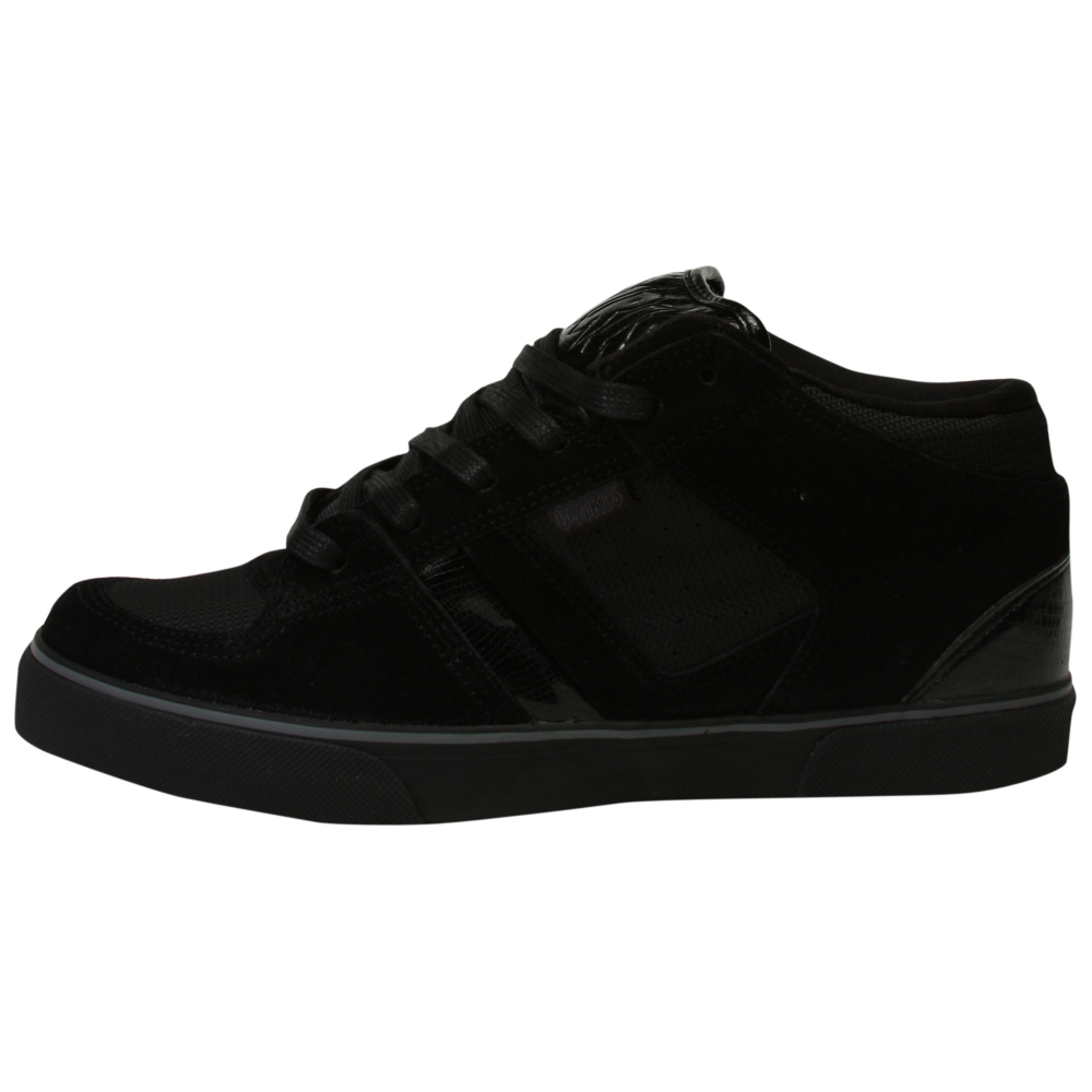 Osiris Chino Mid Back in Black Skate Shoes - Men - ShoeBacca.com