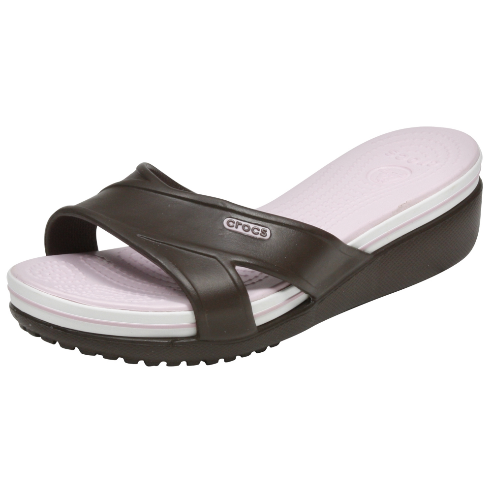 Crocs Crocband Wedge Sandals Shoe - Women - ShoeBacca.com