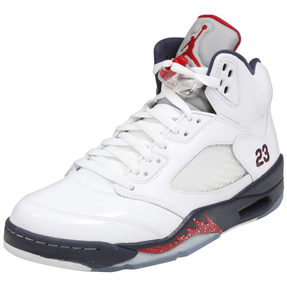 Nike AIR JORDAN 5 RETRO Athletic Inspired Shoe - Men - ShoeBacca.com