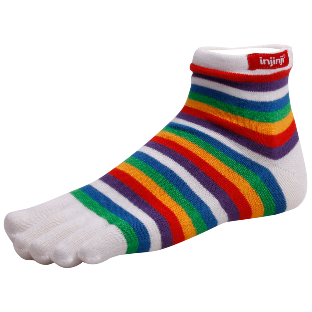 Injinji Performance Rainbow (3 Pack) Socks - Unisex - ShoeBacca.com