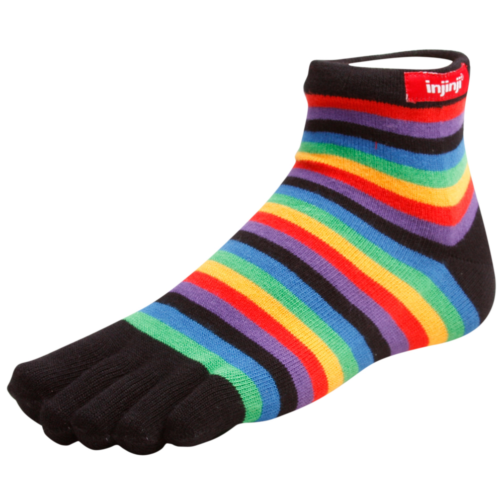 Injinji Performance Rainbow (3 Pack) Socks - Unisex - ShoeBacca.com