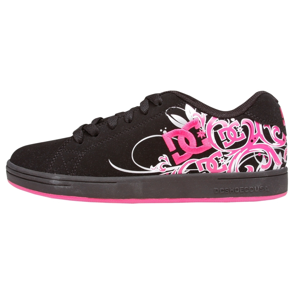 DC Pixie Scroll Skate Shoes - Kids - ShoeBacca.com