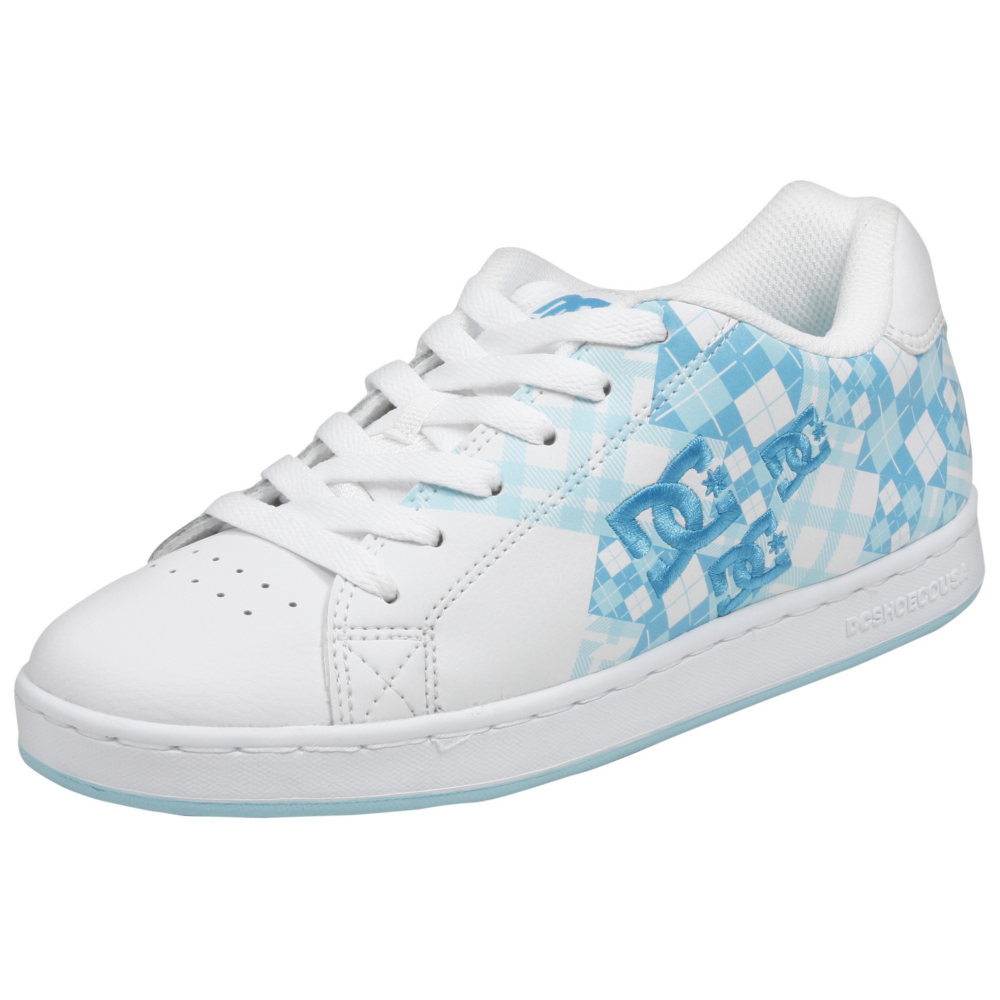 DC Pixie Plaid Skate Shoe - Women - ShoeBacca.com