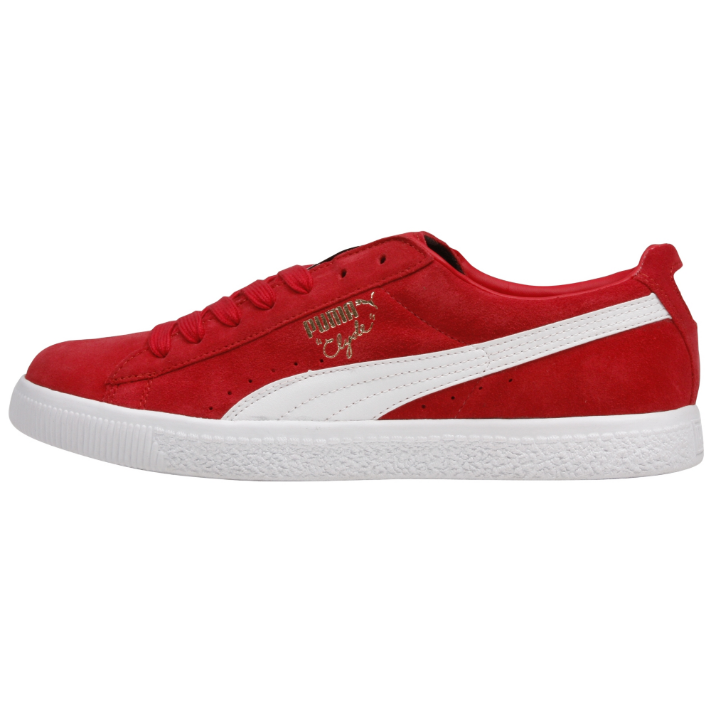 Puma Clyde Scrip Suede Athletic Inspired Shoe - Men - ShoeBacca.com