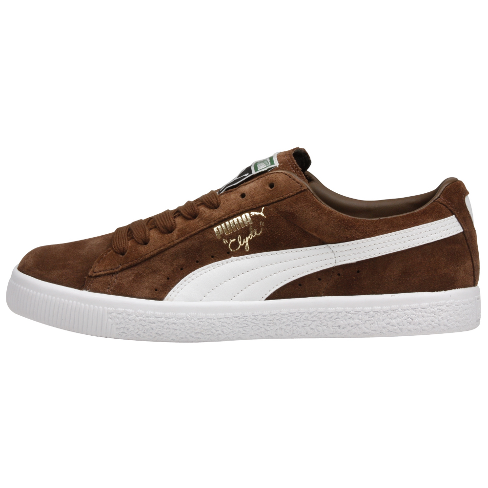 Puma Clyde Scrip Suede Athletic Inspired Shoe - Men - ShoeBacca.com