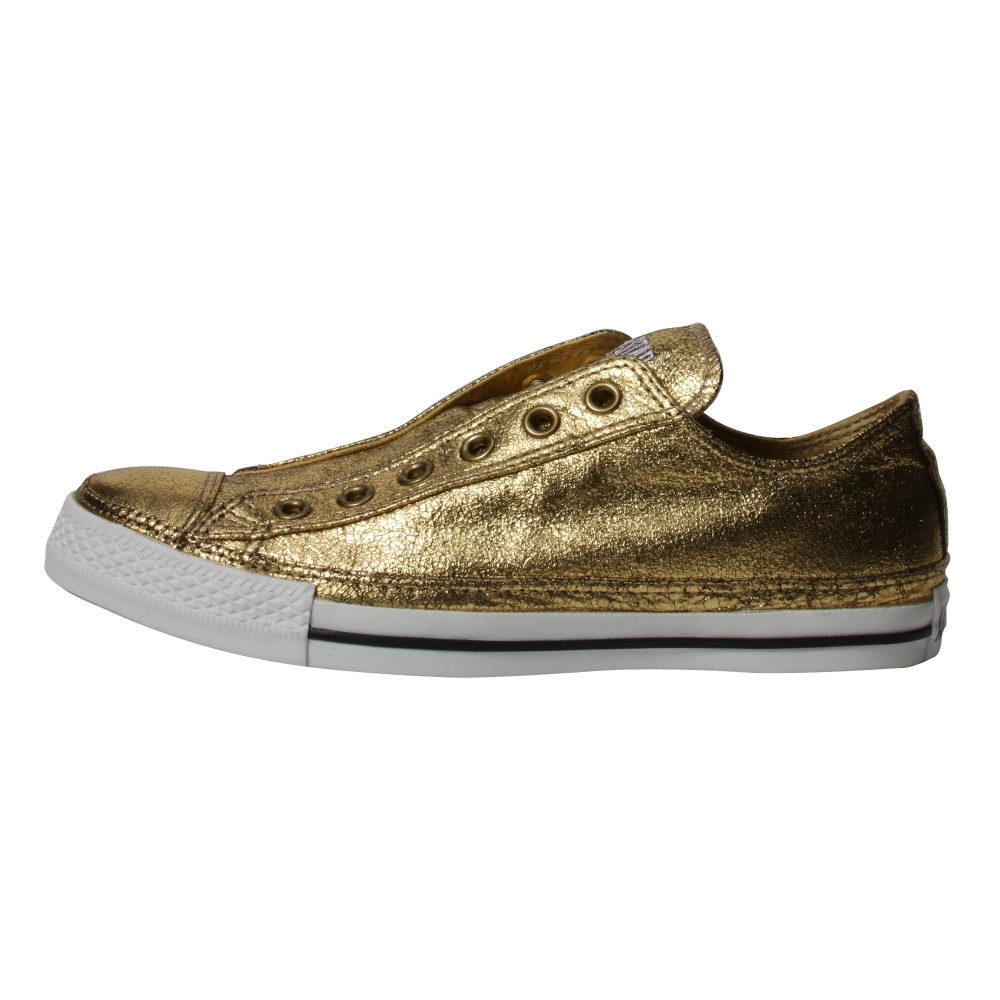 Converse Chuck Taylor Metallic Slip-On Shoes - Women - ShoeBacca.com