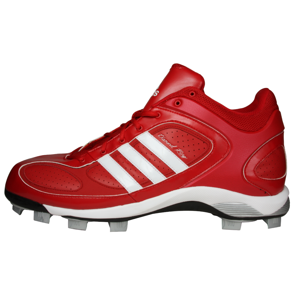 adidas Diamond King TPU Mid Baseball Softball Shoes - Men - ShoeBacca.com