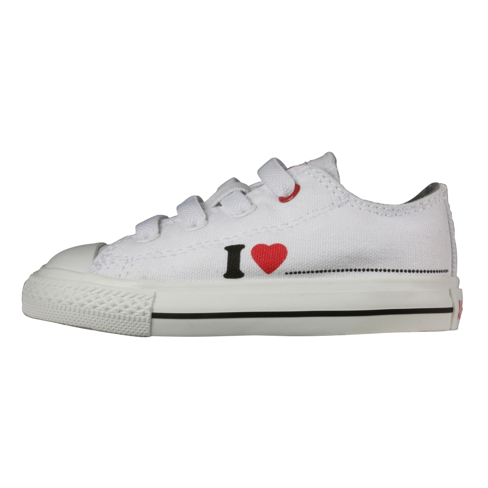 Converse Chuck Taylor Red Stretch Ox Retro Shoes - Infant,Toddler - ShoeBacca.com