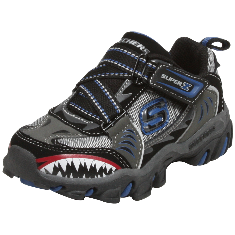 Skechers Afterburn - Sharks Tooth (Toddlers/Youth) Athletic Inspired Shoe - Toddler,Youth - ShoeBacca.com
