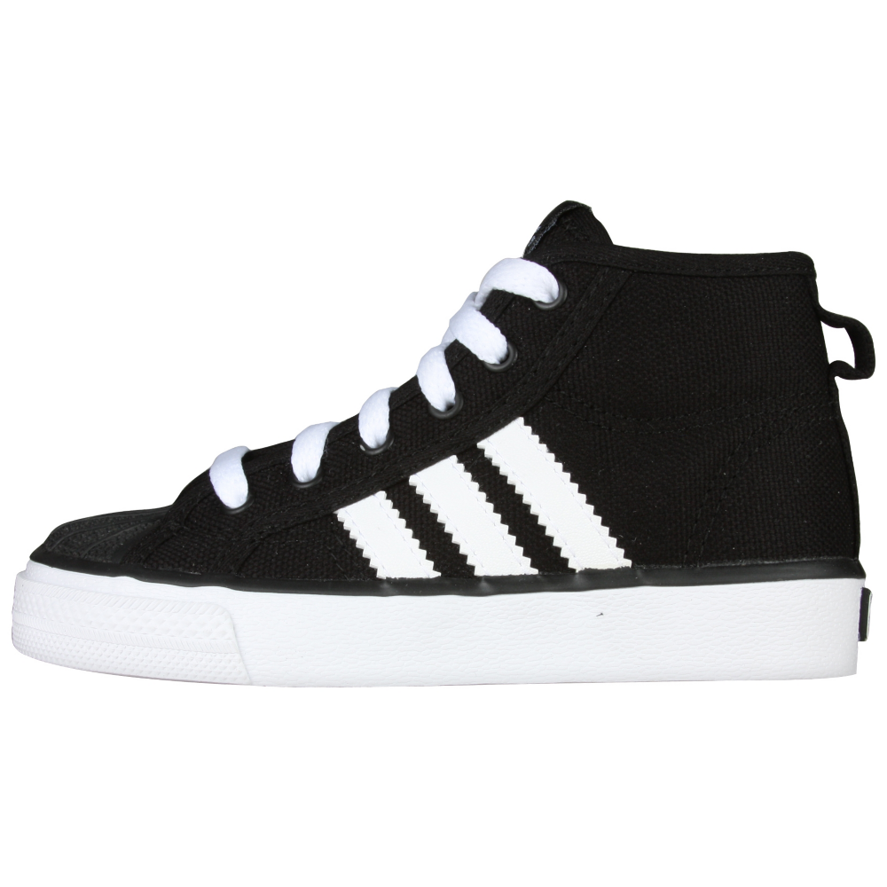 adidas NZA Shell Mid Retro Shoes - Infant,Toddler - ShoeBacca.com