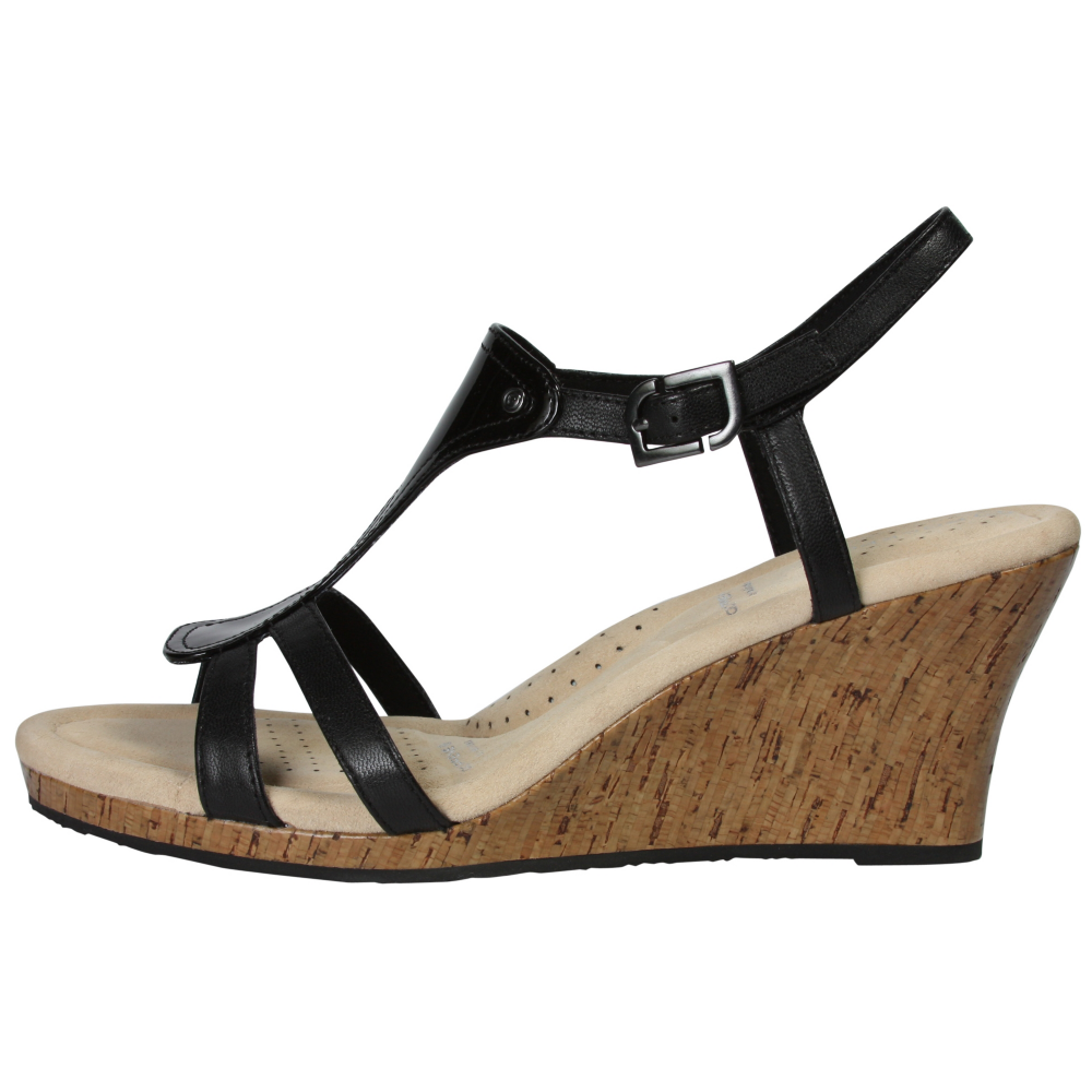 Rockport Emily T-Strap Slides Shoes - Women - ShoeBacca.com