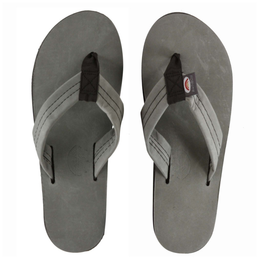 Rainbow Premium Leather Single Layer Sandals Shoe - Women - ShoeBacca.com