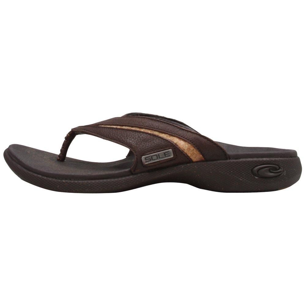 Sole Men's Premium Leather Sandals Shoe - Men - ShoeBacca.com