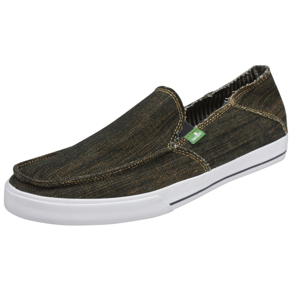 Sanuk Standard Denim Casual Shoe - Men - ShoeBacca.com