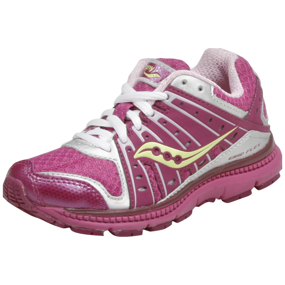 Saucony Grid Flex (Toddler/Youth) Running Shoe - Toddler - ShoeBacca.com