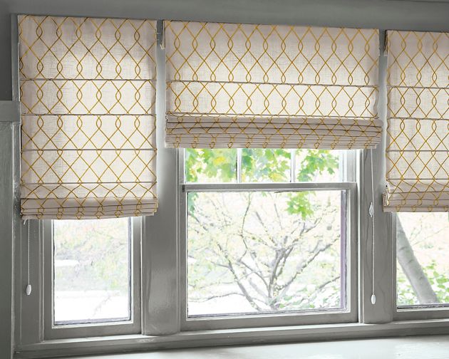 Reverse Classic Roman Fabric Shades