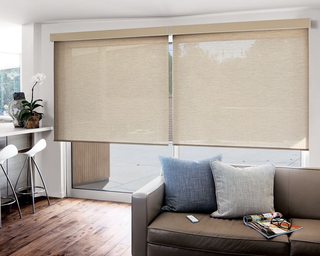 Solar Motorized Roller Shades