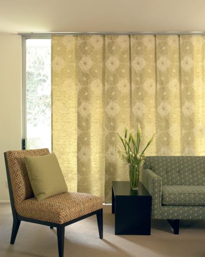 Contemporary Window Treatments For Sliding Glass Doors