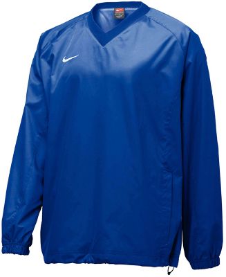Baseball Nike Adult Lined Pullover Large Royal Blue