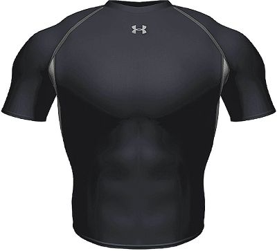 Baseball - Under Armour Men's Short Sleeve Compression Shirt - Baseball Performance Shirts