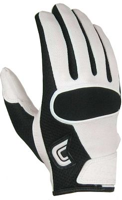 Cutters Away Wht/Blk C-Tack Football Receiver Gloves