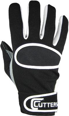 Cutter's Adult Black Coaches Gloves