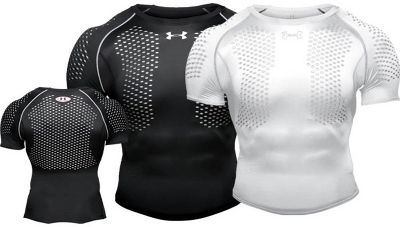 Under Armour Youth Grippy Football Tee Shirt