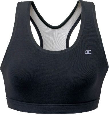 Baseball - Champion Action Tech Women's Sports Bra - 2XL / Extra Extra Large Black