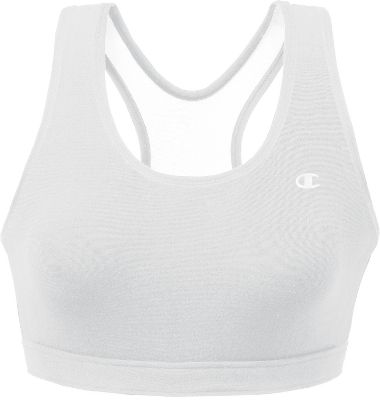 Baseball Champion Action Tech Womens Sports Bra 2XL Extra Extra Large White