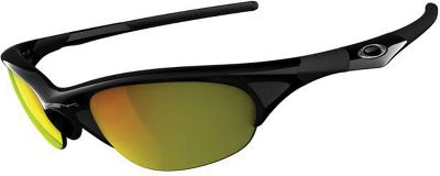 Oakley Men's Half Jacket Jet Black Iridium Sunglasses