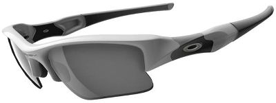 Oakley Men's Flak Jacket XLJ White Iridium Sunglasses