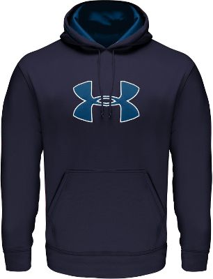 Baseball Under Armour Fleece Big Logo Youth Hoodie 2258 Youth Medium Scarlet Red