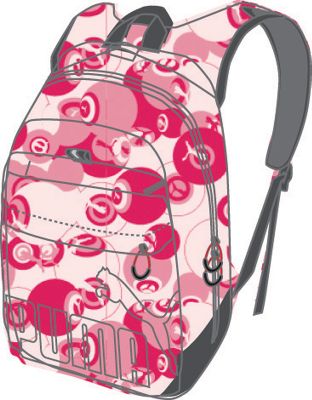 Softball - Puma Pink Camo Foundation Small Backpack - Softball Backpacks