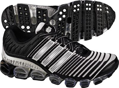 Baseball - Adidas Men's Mega Bounce Black/Silver Running Shoes  -