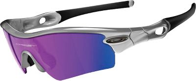 Oakley Radar Path Chrome with Blue Lens Sunglasses
