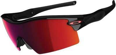 Oakley Men's Radar XL Straight Blk/Red Iridium Sunglasses