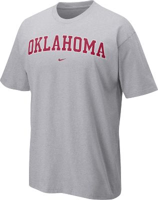 Nike Men's NCAA Classic Grey Oklahoma T-Shirt