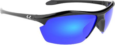 Under Armour Black/Blue Polarized Zone XL Sunglasses